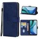 For vivo Y30 China Leather Phone Case(Blue) - 1