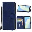 For vivo Y51a Leather Phone Case(Blue) - 1