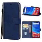 Leather Phone Case For Ulefone Armor 6(Blue) - 1