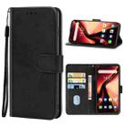 Leather Phone Case For Ulefone Armor 7(Black) - 1