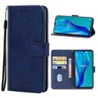 Leather Phone Case For Ulefone Note 9P(Blue) - 1