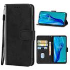 Leather Phone Case For Ulefone Note 9P(Black) - 1