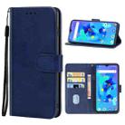 Leather Phone Case For UMIDIGI A7(Blue) - 1