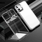 Metal Lens Cover Holder Phone Case For iPhone 11(White) - 1