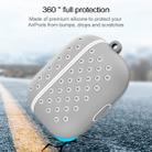 For AirPods Pro Hole Style Silicone Wireless Earphone Protective Case(Grey White) - 5