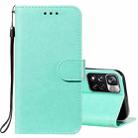 For Xiaomi Redmi Note 11 Pro Solid Color Leather Phone Case with Holder & Card Slots & Wallet & Lanyard(Green) - 1