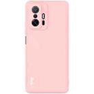 For Xiaomi Mi 11T / Mi 11T Pro IMAK UC-2 Series Shockproof Full Coverage Soft TPU Phone Case(Pink) - 1