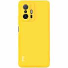 For Xiaomi Mi 11T / Mi 11T Pro IMAK UC-2 Series Shockproof Full Coverage Soft TPU Phone Case(Yellow) - 1