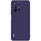 For Xiaomi Mi 11T / Mi 11T Pro IMAK UC-2 Series Shockproof Full Coverage Soft TPU Phone Case(Blue) - 1