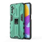 For Samsung Galaxy M52 5G Supersonic PC + TPU Shock-proof Phone Case with Holder(Green) - 1