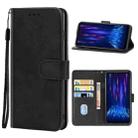 Leather Phone Case For DOOGEE S97 Pro(Black) - 1