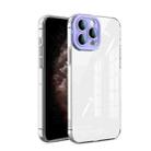 Candy Color TPU Phone Case For iPhone 11 Pro Max(Purple) - 1