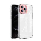 Candy Color TPU Phone Case For iPhone 12 Pro(Pink) - 1