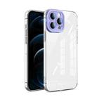 Candy Color TPU Phone Case For iPhone 12 Pro Max(Purple) - 1