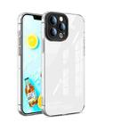 Candy Color TPU Phone Case For iPhone 13 Pro(Black) - 1