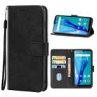 Leather Phone Case For OUKITEL C23 Pro(Black) - 1