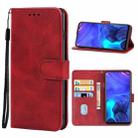 Leather Phone Case For Infinix Note 10 Pro NFC(Red) - 1