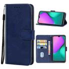 Leather Phone Case For Infinix Smart 5 (India)(Blue) - 1