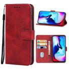Leather Phone Case For Lenovo K12(Red) - 1