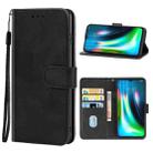 Leather Phone Case For Lenovo K12 Note / Motorola Moto G9 & G9 Play & E7 Plus(Black) - 1