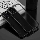 For iPhone 13 Pro Electroplated Frosted Phone Case (Black) - 1