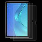 2 PCS 9H 2.5D Explosion-proof Tempered Tablet Glass Film For Huawei MediaPad M5 10 Pro - 1