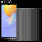 10 PCS 0.26mm 9H 2.5D Tempered Glass Film For vivo Y51a - 1