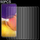 50 PCS 0.26mm 9H 2.5D Tempered Glass Film For Samsung Galaxy A82 - 1