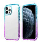 Gradient PC Phone Case For iPhone 13 Pro Max(Sky Blue Purple) - 1