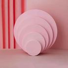 5 in 1 Round Geometric Cube Photography Background Foam Props(Pink) - 1