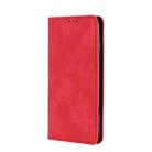 For Xiaomi Redmi Note 11 Pro Skin Feel Magnetic Horizontal Flip Leather Phone Case with Holder & Card Slots(Red) - 2