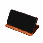 For Xiaomi Redmi Note 11 Pro Skin Feel Magnetic Horizontal Flip Leather Phone Case with Holder & Card Slots(Light Brown) - 3