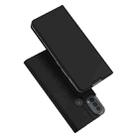 For Motorola Moto E20 / E30 / E40 DUX DUCIS Skin Pro Series Horizontal Flip Leather Case(Black) - 1