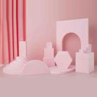 16 in 1 Mixed Geometric Cube Photography Background Foam Props(Pink) - 1