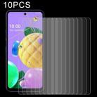 10 PCS 0.26mm 9H 2.5D Tempered Glass Film For LG K53 - 1