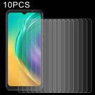 10 PCS 0.26mm 9H 2.5D Tempered Glass Film For Tecno Pop 4 Pro - 1