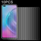 10 PCS 0.26mm 9H 2.5D Tempered Glass Film For Tecno Camon 16 Premier - 1