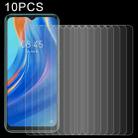 10 PCS 0.26mm 9H 2.5D Tempered Glass Film For Tecno Spark 7T - 1