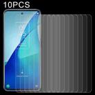 10 PCS 0.26mm 9H 2.5D Tempered Glass Film For TCL 20L+ - 1