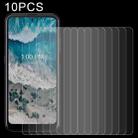 10 PCS 0.26mm 9H 2.5D Tempered Glass Film For Nokia X100 - 1