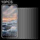 10 PCS 0.26mm 9H 2.5D Tempered Glass Film For Nokia 6.3 - 1