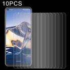 10 PCS 0.26mm 9H 2.5D Tempered Glass Film For Nokia 8 V 5G UW - 1