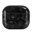 Cameo Shell Texture Earphone Protective Case For AirPods 3(Black) - 1