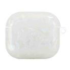 Cameo Shell Texture Earphone Protective Case For AirPods 3(Transparent) - 1