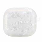 Cameo Shell Texture Earphone Protective Case For AirPods 3(White) - 1