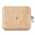 Solid Wood Earphone Protective Case For AirPods 3(Wood) - 1