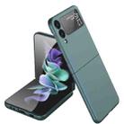 For Samsung Galaxy Z Flip3 5G Oil-sprayed Ultra-thin Folding Phone Case(Green) - 1