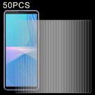 50 PCS 0.26mm 9H 2.5D Tempered Glass Film For Sony Xperia 10 III Lite - 1
