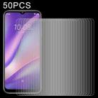 50 PCS 0.26mm 9H 2.5D Tempered Glass Film For HTC Wildfire E3 - 1