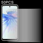 50 PCS 0.26mm 9H 2.5D Tempered Glass Film For ZTE Libero 5G - 1